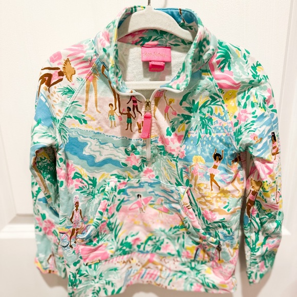 Lilly Pulitzer Little Skipper Let’s Get Together Toddler Popover Size 2-3 - Picture 2 of 4